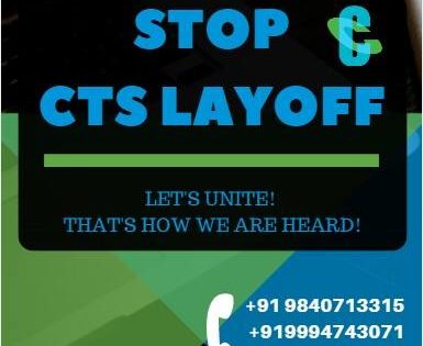 Stop CTS Layoff , Pamphlet Campaign – Coimbatore